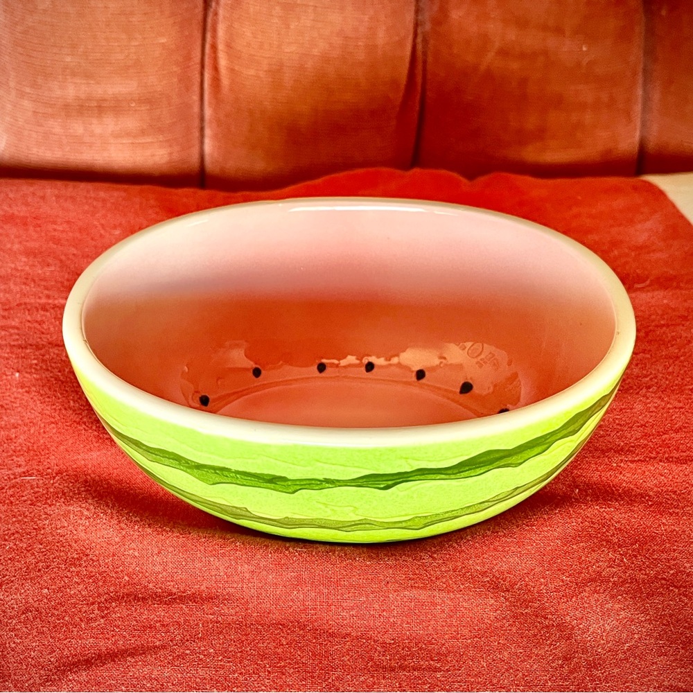 Watermelon Fruit Decorative / Trinket Bowl / Candy Dish